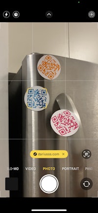 qr code scanner - screenshot